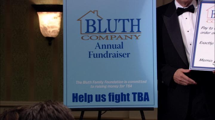 And much to their surprise,  the Bluths ended up raising over $25,000...