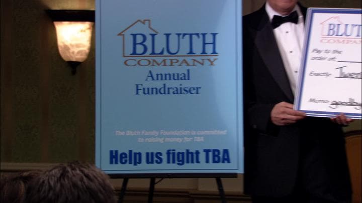 And much to their surprise,  the Bluths ended up raising over $25,000...