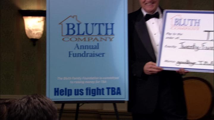 And much to their surprise,  the Bluths ended up raising over $25,000...