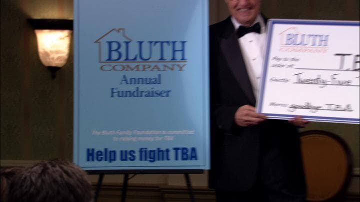 And much to their surprise,  the Bluths ended up raising over $25,000...