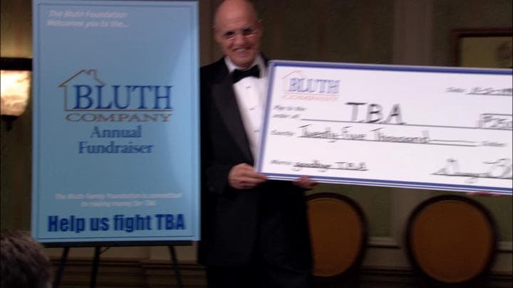 And much to their surprise,  the Bluths ended up raising over $25,000...