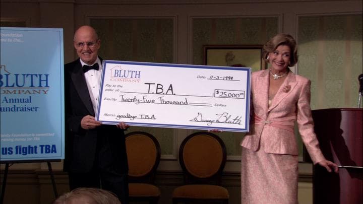 And much to their surprise,  the Bluths ended up raising over $25,000...