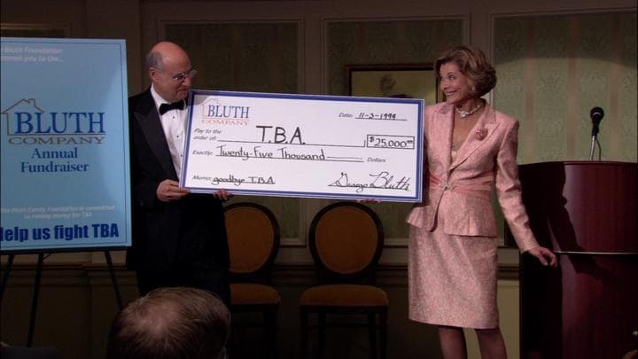 And much to their surprise,  the Bluths ended up raising over $25,000...