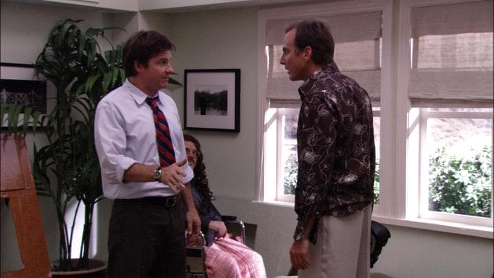 - The last time you ended up seeing Mom  and Dad go at it. - What? No! God, Michael!