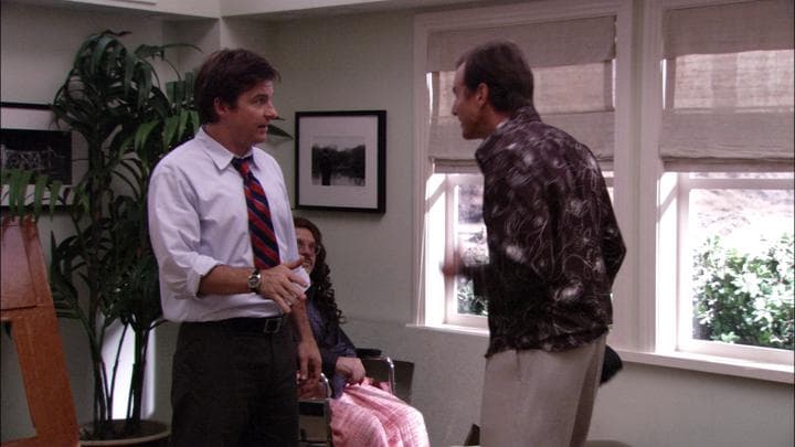 - The last time you ended up seeing Mom  and Dad go at it. - What? No! God, Michael!