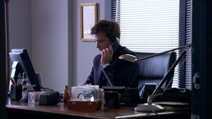 Michael got a call from his son.