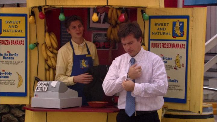 - You just freeze the banana,  and then you stick it... - Don't tell 'em.