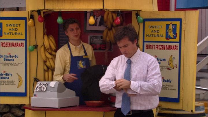 - You just freeze the banana,  and then you stick it... - Don't tell 'em.