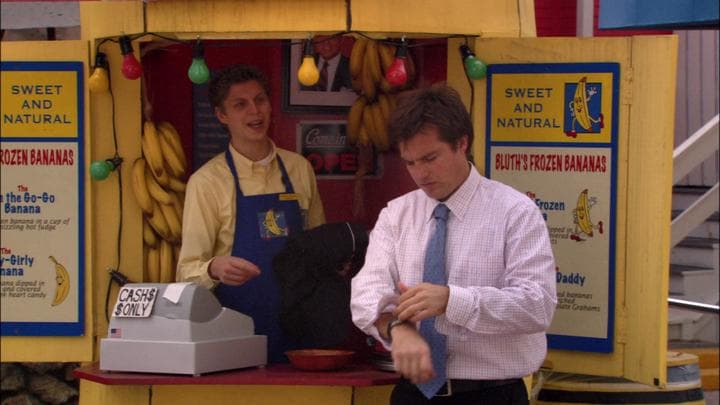 - You just freeze the banana,  and then you stick it... - Don't tell 'em.