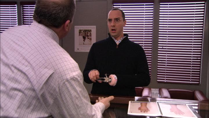 - You're one of George Bluth's kids.  - Uh-huh.