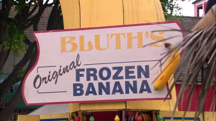 The next day, Michael took  off work to man the banana stand...