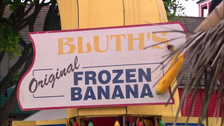 The next day, Michael took  off work to man the banana stand...