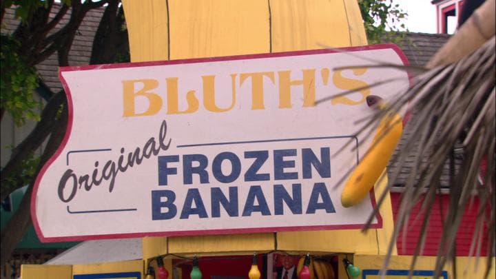 The next day, Michael took  off work to man the banana stand...