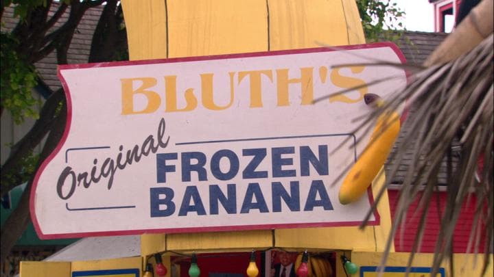 The next day, Michael took  off work to man the banana stand...