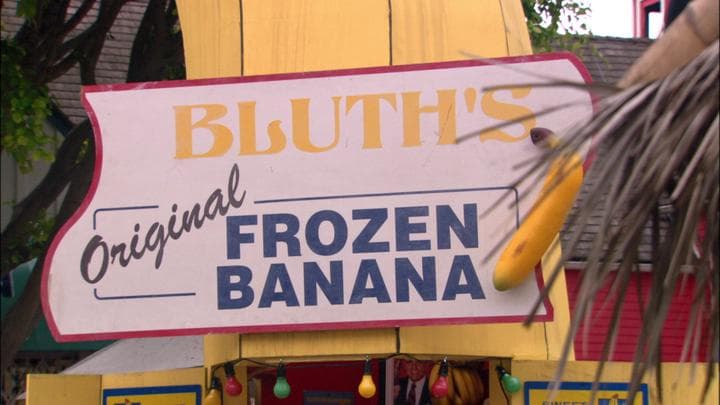 The next day, Michael took  off work to man the banana stand...