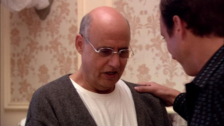 - Don't worry, Pop. Gob Bluth doesn't cave.  - Yeah, you just did for me.