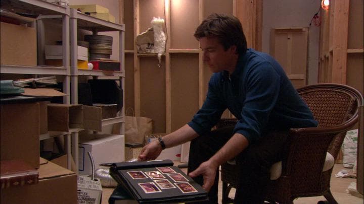 Michael found the picture  in a secret room...