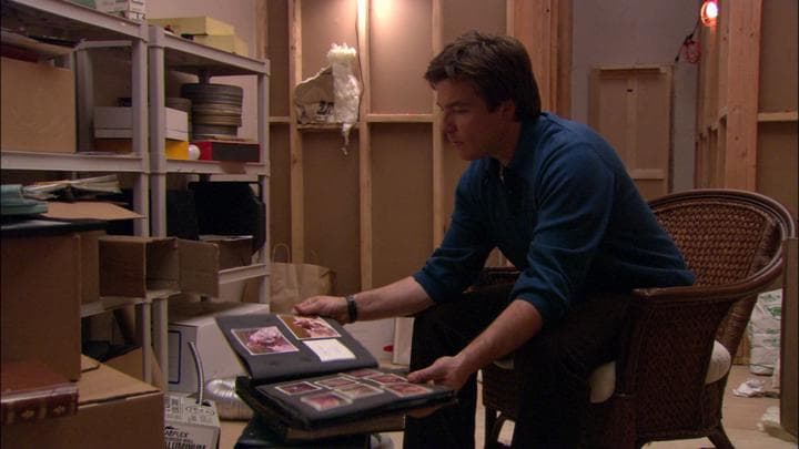 Michael found the picture  in a secret room...