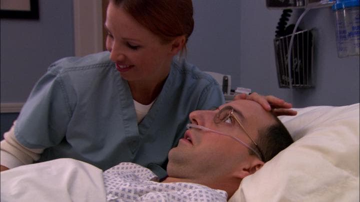 - He'd fallen for his day nurse.  - Buster, you're so dear.