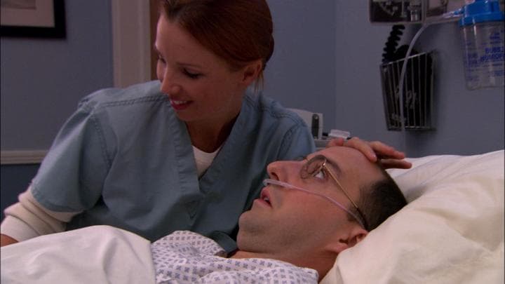 - He'd fallen for his day nurse.  - Buster, you're so dear.