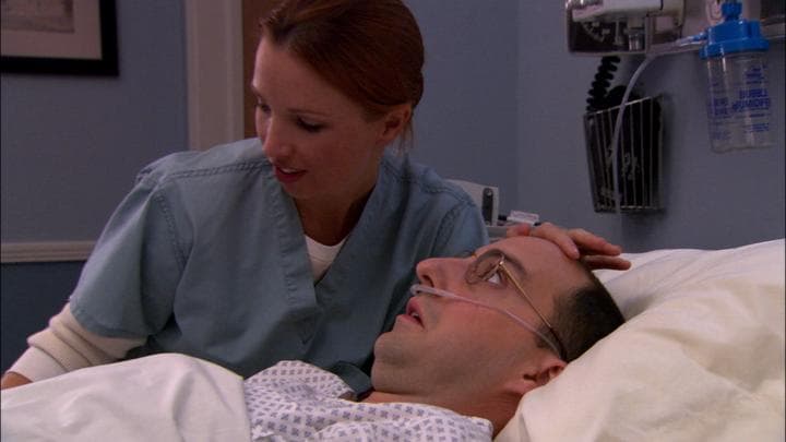 - He'd fallen for his day nurse.  - Buster, you're so dear.