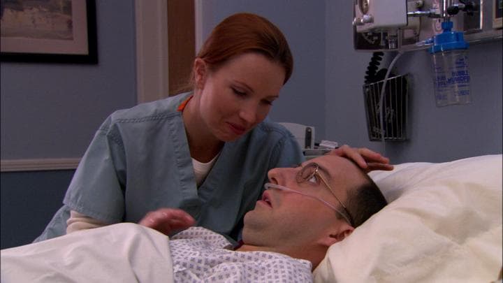 - He'd fallen for his day nurse.  - Buster, you're so dear.