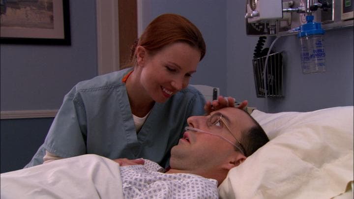 - He'd fallen for his day nurse.  - Buster, you're so dear.