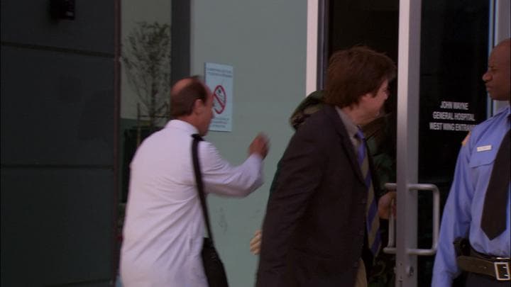 And Michael and Buster  checked out of the hospital.