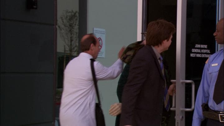 And Michael and Buster  checked out of the hospital.