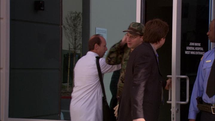 And Michael and Buster  checked out of the hospital.