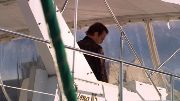 - Gob!  - When he saw Gob on a party boat of his own.